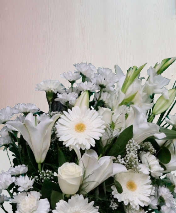 Ramo Blanco Funerario para Difuntos en Hospitalet