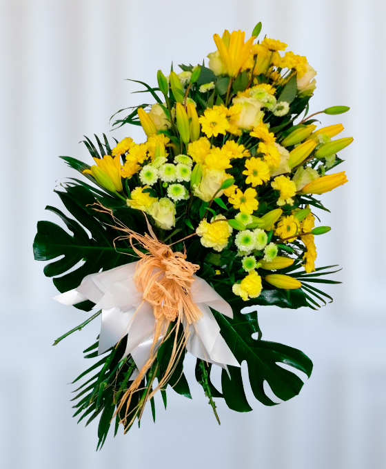 Ramos Funerarios Amarillos para Tanatorios en Hospitalet