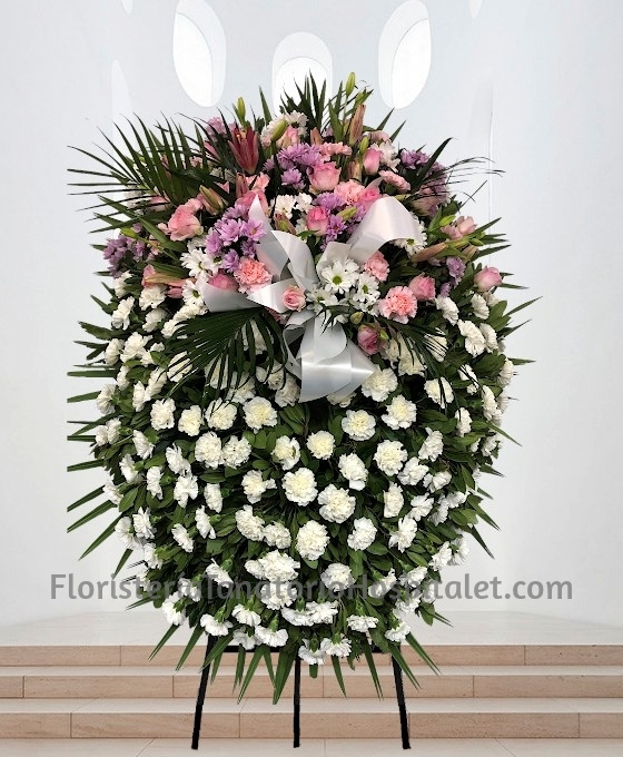 Arreglos Florales Fúnebres, enviar flores para funeral urgentes, coronas funerarias urgentes para Tanatorio de L'Hospitalet de Llobregat, Flores para difuntos urgentes para Tanatorio de L'Hospitalet de Llobregat