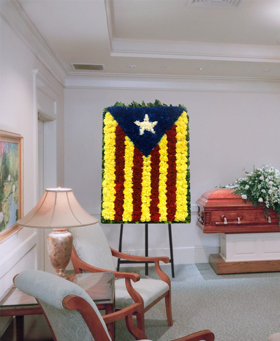 Flores Funerarias en Estelada para Difuntos, Floristería Tanatorio Hospitalet de Llobregat