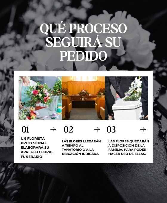Envío de flores funerarias a los tanatorios de Hospitalet